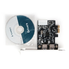 Контроллер USB Gembird SPCR-01, в PCI, порты: 2 внешн. USB 3.0