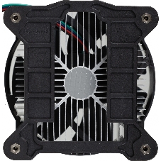 Кулер для процессора DEEPCOOL CK-11508 PWM черный, 92 мм, алюминий, 2200 об/мин, 30.1 дБ, 4 pin, 65 Вт, 70 мм