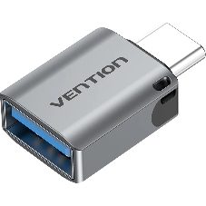 Адаптер-переходник Vention OTG USB Type C M/USB 3.0 AF Адаптер-переходник Vention OTG USB Type C M/USB 3.0 AF