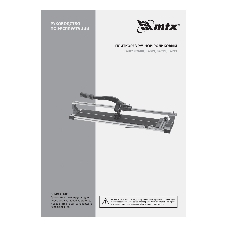 Плиткорез рельсовый MTX 87691 900 мм
