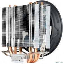 Кулер для процессора AeroCool/Formula Verkho 3 Plus серебристый, 120 мм, алюминий/медь, 2000 об/мин, 26.7 дБ, 4 pin, 125 Вт, 134 мм