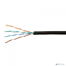Кабель SkyNet Standart UTP outdoor 4x2x0,48, медный, FLUKE TEST, кат.5e, однож., 305 м, box, черный