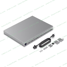 Коммутатор Ubiquiti USW-Pro-Max-24-PoE 24-port, Layer 3 Etherlighting switch with 2.5 GbE and PoE++ output 400W