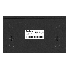 Коммутатор неуправляемый ExeGate EDES-1006D.4PoE-48W (6-портовый UTP 10/100 Base-Tx: 4 порта 802.3af (PoE), мощность PoE: 25W, суммарно 48W, 2 порта RJ45 uplink, настенный/настольный, металлический корпус)