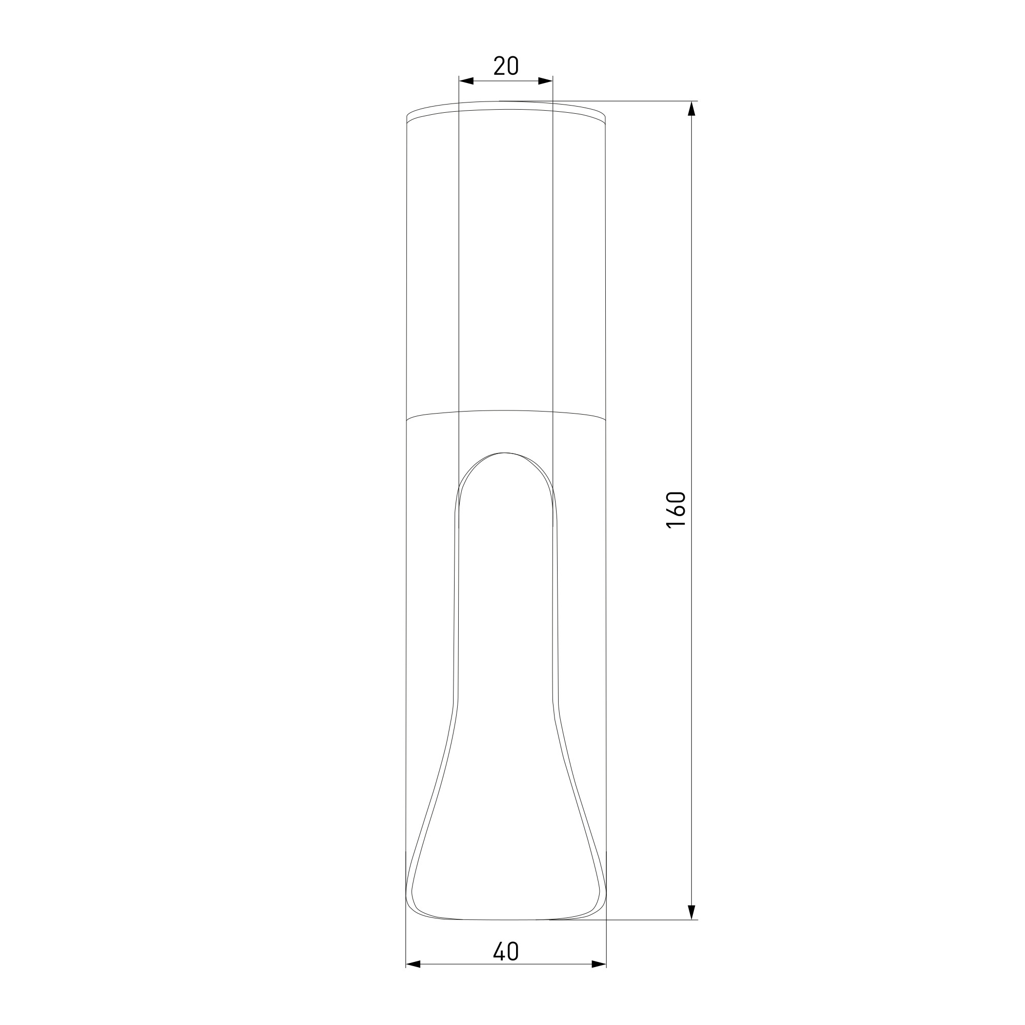 25113/LED 7W 3000K / Светильник потолочный светодиодный / черный