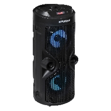 Минисистема Hyundai H-MC150 черный 50Вт/FM/USB/BT/SD/MMC