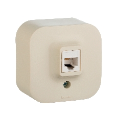 Розетка RJ11 Legrand 782244 (Слоновая кость)