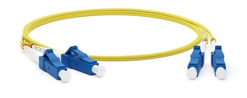 Патч-корд Hyperline волоконно-оптический (шнур) SM 9/125 (OS2), LC/UPC-LC/UPC, duplex, LSZH, 10 м FC-D2-9-LC/UR-LC/UR-H-10M-LSZH-YL (FC-9-LC-LC-UPC-10M)