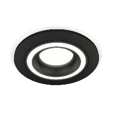 Комплект встраиваемого светильника Ambrella light XC7622040 SBK черный песок MR16 GU5.3 (C7622, N7111)