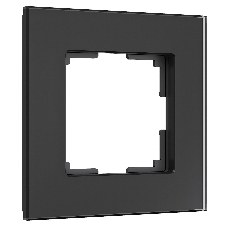 Рамка на 1 пост Senso (черный, стекло soft-touch) W0013108