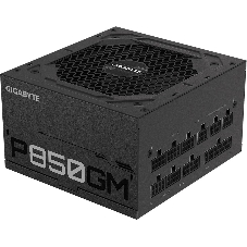 Блок питания Gigabyte GP-P850GM RTL, 850Вт, 80 PLUS Gold, 120мм, модульный, черный