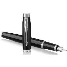 Ручка перьевая Parker IM Core F321 (CW1931644) Black CT, F, сталь нержавеющая, подарочная коробка