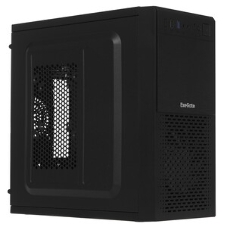 Компьютерный корпус Minitower ExeGate mEVO-7807-NPX400 (mATX, БП 400NPX 12см, 1хUSB+1хUSB 3.0, черный 1x12см с RGb подсветкой)