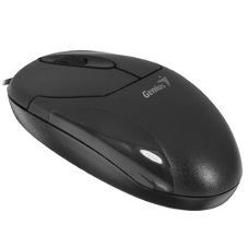 Мышь проводная Genius XScroll V3 черный, 1000 dpi, USB, кнопки - 3