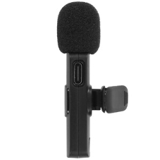 Петличный микрофон Defender Talky-137 wrls, черный, на прищепке, 1шт
