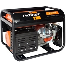 Электрогенератор бензиновый Patriot GP 6510AE, 5.5 кВт, 78 дБ, 80 кг