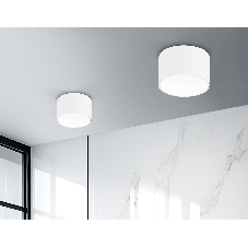 Светильник Ambrella light TN52892 SWH/GWH белый песок/белый глянец GX53 max 12W D97*60