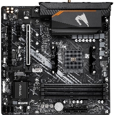 Материнская плата GIGABYTE B550M AORUS ELITE AX, AM4, AMD B550, 4xDDR4, 4xSATA, 2xM.2, 1xPCIe 4.0 x16, DVI-D, HDMI, 1x1Gb LAN, 3x3.5 мм, 7.1, microATX