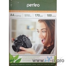 фотобумага Perfeo PF-MTA4-170/100 Бумага Perfeo матовая 100л, A4 170 г/м2 (M04)