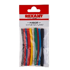 Термоусаживаемые трубки Rexant AUTO 2:1 (Набор 10 шт.)