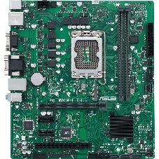 Материнская плата ASUS Pro H610M-C D4-CSM, LGA 1700, Intel H610, 2xDDR4, 4xSATA, 1xM.2, 1xPCI-E 4.0 x16, 1xPCI, 1xDP, 1xHDMI, 1xVGA, 1x 1Gb LAN, 2xUSB-A 2.0, 2xUSB-A 3.2 Gen 1, 3x3.5 мм, 7.1, Micro-ATX