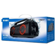 Мобильные колонки SVEN PS-390 2.0 черный
