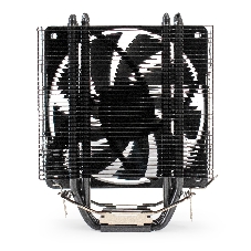 Кулер для процессора ExeGate Dark Magic EE400XL-PWM черный, 120 мм, алюминий/медь, 2400 об/мин, 37 дБ, 4 pin, 140 Вт, 155 мм