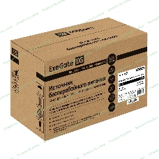 Комплект Источник бесперебойного питания EX295986RUS + батарея 26Aч EX285663RUS 1шт (инвертор, синус, для котла) ExeGate SineTower SZ-600.LCD.AVR.1SH <600VA/360W, чистый синусоида, LCD дисплей, AVR, 1*Schuko, линейно-интерактивный, Black> + батарея ExeGate HRL 12-26 (12В, 26Ач) 1шт