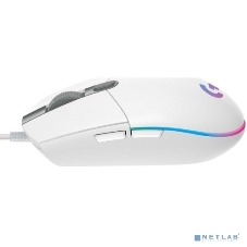 Мышь проводная Logitech G102 LIGHTSYNC белый, 8000 dpi, USB, кнопки - 6