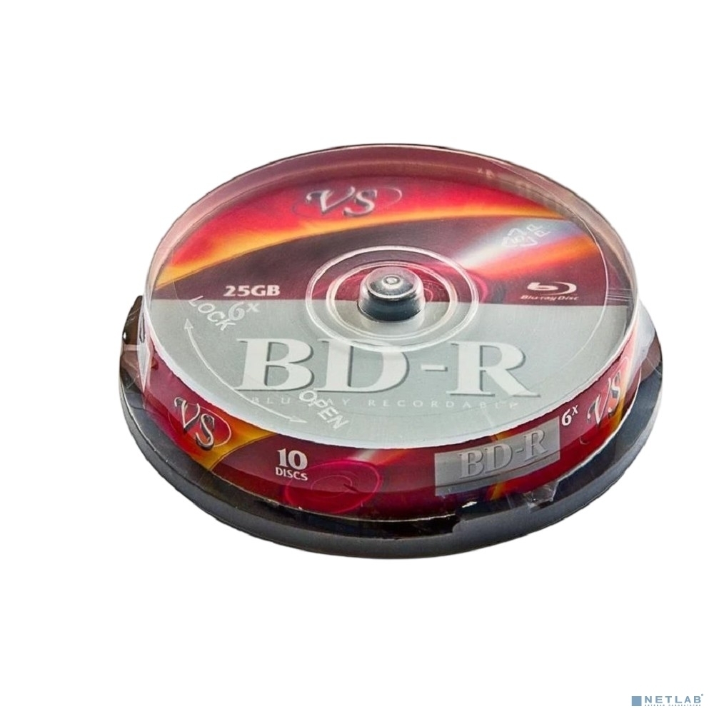 Диски VS BD-R 25 Gb 6x CB/10