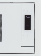 Встраиваемая микроволновая печь Krona ESSEN 60 WH DOTS белый, 31 л, 1000 Вт, переключатели - сенсор