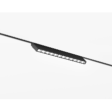 Трековый светильник GL2360 BK черный IP20 10W 3CCT 3000-6400K 48V 200*10*73