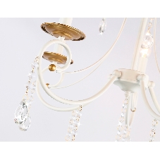 Светильник Ambrella light TR4916/5 WH/GD белый/золото E14/5 max 40W D550*860