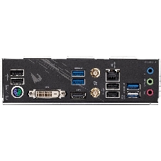 Материнская плата GIGABYTE B550M AORUS ELITE AX, AM4, AMD B550, 4xDDR4, 4xSATA, 2xM.2, 1xPCIe 4.0 x16, DVI-D, HDMI, 1x1Gb LAN, 3x3.5 мм, 7.1, microATX
