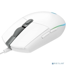 Мышь проводная Logitech G102 LIGHTSYNC белый, 8000 dpi, USB, кнопки - 6