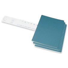Блокнот Moleskine CAHIER JOURNAL CH023B44 XLarge 190х250 мм, обложка картон, 120 страниц, нелинованный, голубой (3 шт)