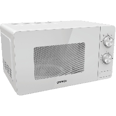 Микроволновая печь Gorenje MO20E1W2 белый, 20 л, 800 Вт, переключатели - поворотный механизм