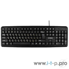 Клавиатура проводная Гарнизон GK-100, USB, черный