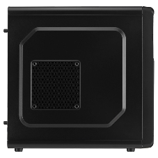 Компьютерный корпус Aerocool/Formula Qs-180 черный без БП mATX 1x80мм 2xUSB 2.0 1xUSB 3.0 audio