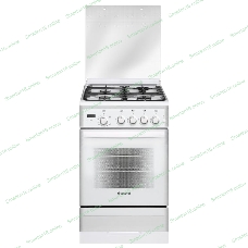 Плита газовая Gefest ПГ 5300-03 0040 белый, конфорок 4 шт, духовка 52 л, 50 см x 85 см x 58.5 см
