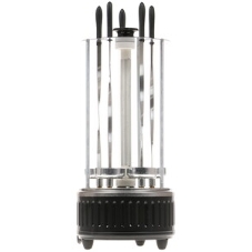 Электрошашлычница Centek CT-1461 -1000Вт, нагреватель из стали, Кнопка Вкл/выкл, вращ 12раз/мин