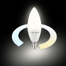 BLE2779 / Умная лампа Свеча  LED C37 Е14 7W 3300К-6500К CCT+DIM