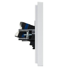 Розетка компьютерная IEK FORTE&PIANO FP234 2-ая RJ45 кат.6 белый