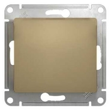 Механизм выключателя 1-кл. СП Glossa 10А IP20 10AX титан SchE GSL000411