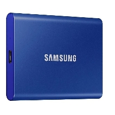 Внешний SSD Samsung T7, 1TB, USB 3.2 Gen 2 Type-C, R/W 1050/1000, синий