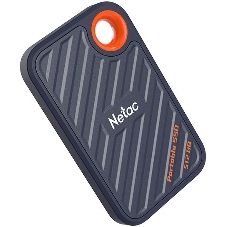 Внешний SSD Netac ZX20, 512 Gb, USB 3.2 Gen 2x2 Type-C, R/W 2000/1800, черный