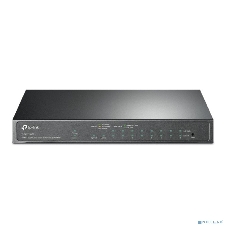 Коммутатор TP-Link TL-SG1210MPE Easy Smart 10-портовый гигабитный с 8 портами PoE+