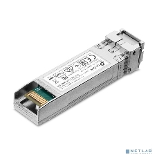 Трансивер TP-Link 10G SFP+ Module, LC connector, 50/125um or 62.5/125um Multi-mode, 850nm wavelength, distance up to 300m.