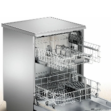 Посудомоечная машина Bosch SMS25AI05E, серебристый, 60 см, 12 компл., сушка конденсационная, 48 дБ, класс A++