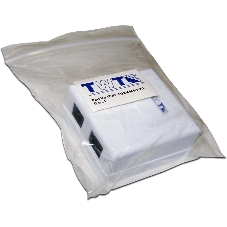 Настенная розетка, 2 порта RJ-45 категории 6, UTP, белая